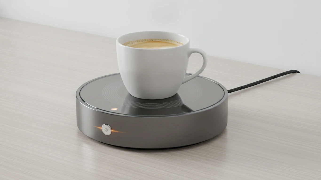 Smart Desktop Mug Warmer with Auto-Shutoff