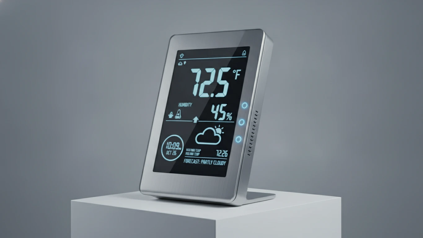 Smart Digital Indoor Weather Station
