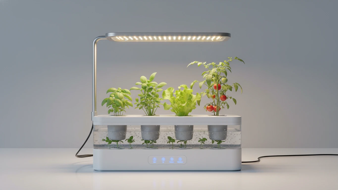 Smart Indoor Hydroponic Garden System