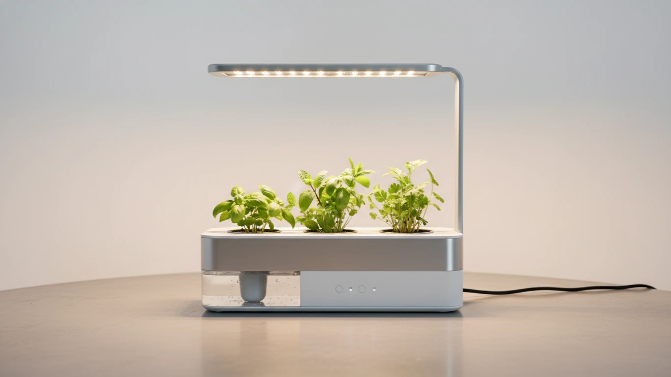 Smart Indoor LED Herb Garden