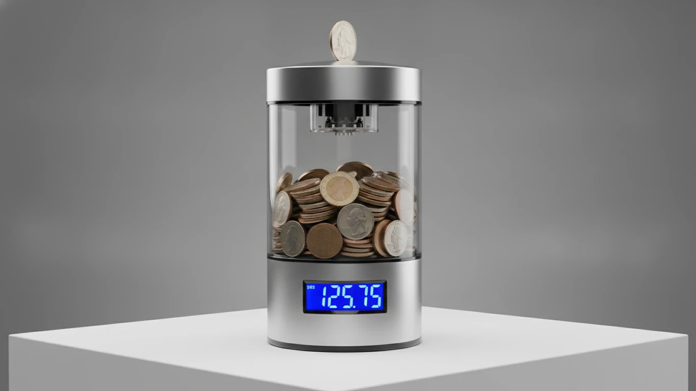 Smart LCD Coin Counting Savings Bank