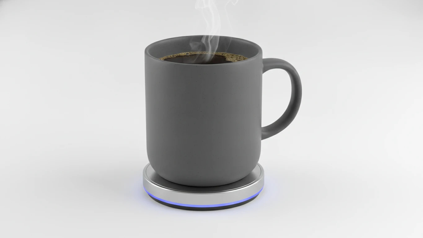 Smart Self-Heating Ceramic Mug