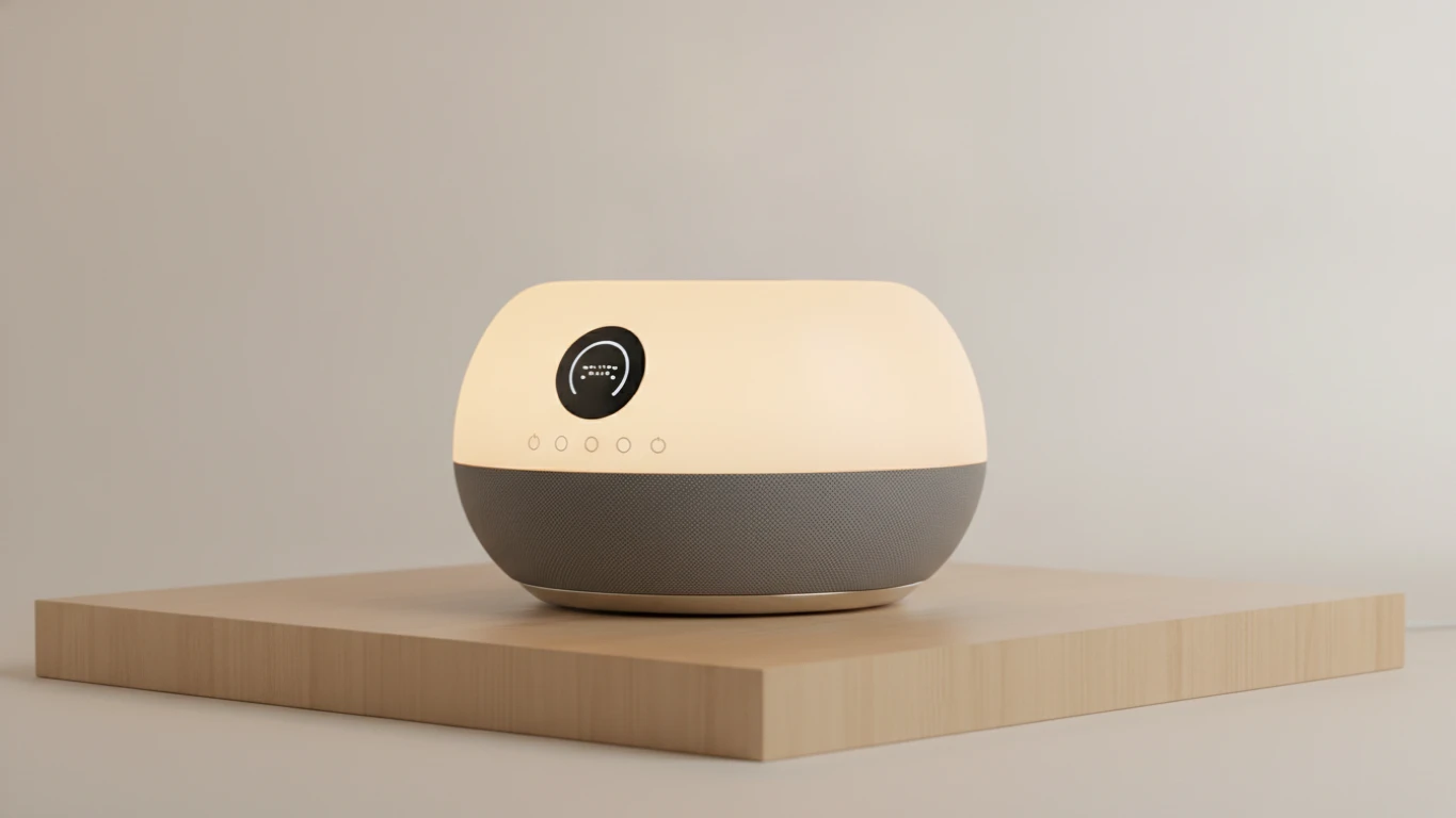 Smart Sleep Sound Machine with Sunrise Light