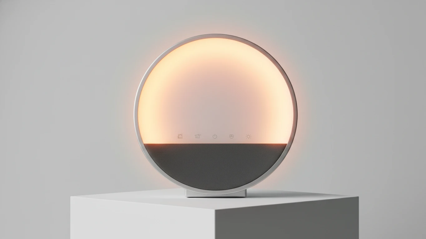 Smart Sunrise Alarm Clock and Sleep Aid