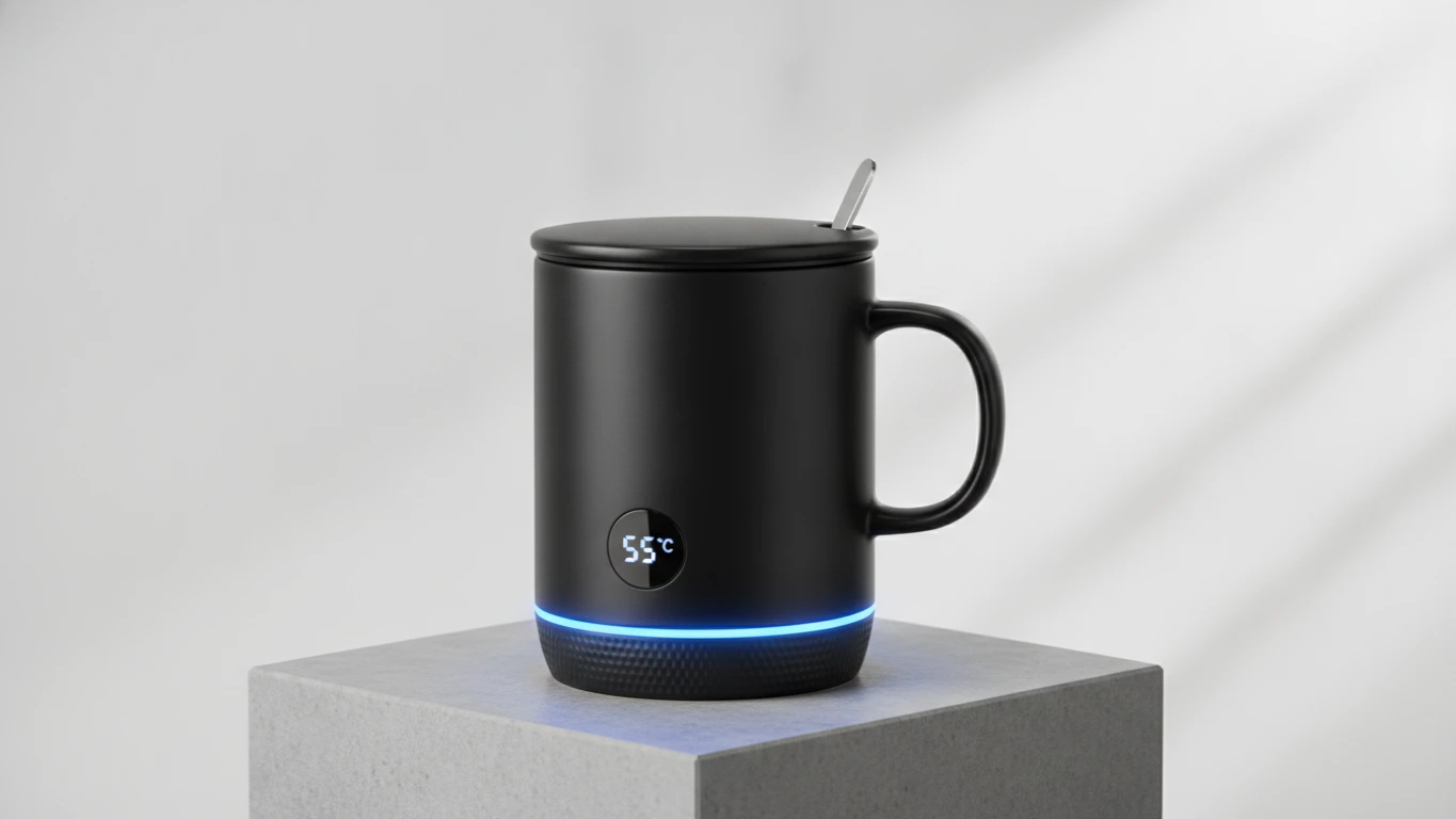 Smart Temperature-Control Ceramic Mug