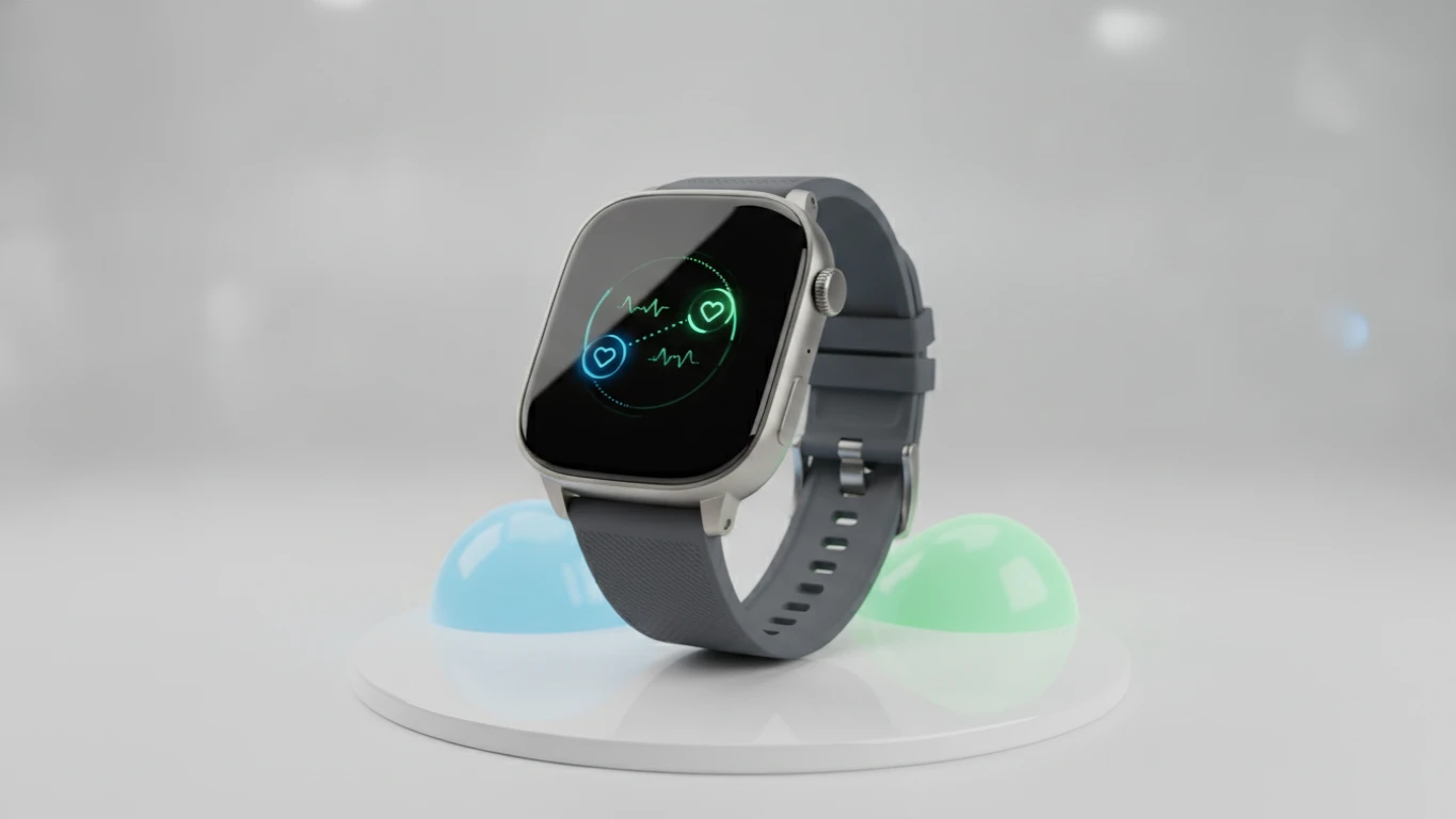 Smart Watch with Shared Health Tracking
