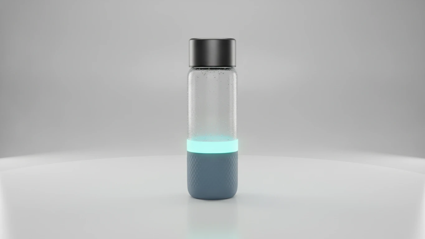 Smart Water Bottle with Glow Reminders