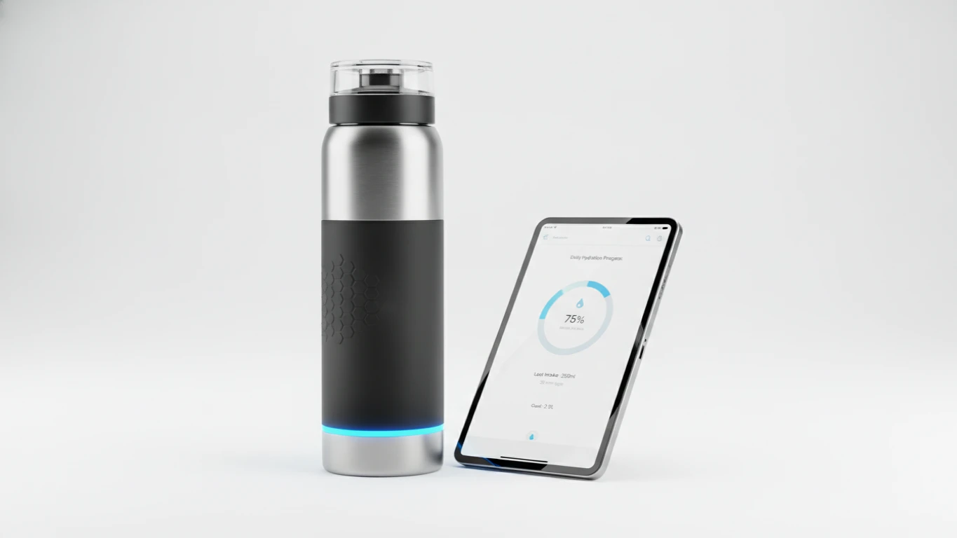 Smart Water Bottle with Hydration App