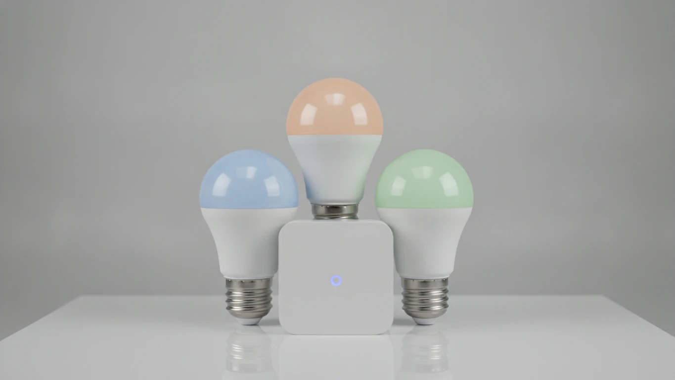 Smart Wi-Fi Color Light Bulb Kit