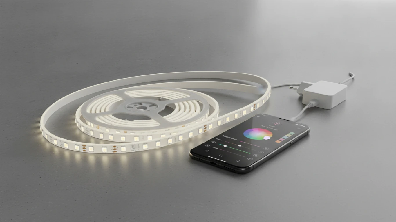 Smartphone-Controlled Smart Lighting Strips