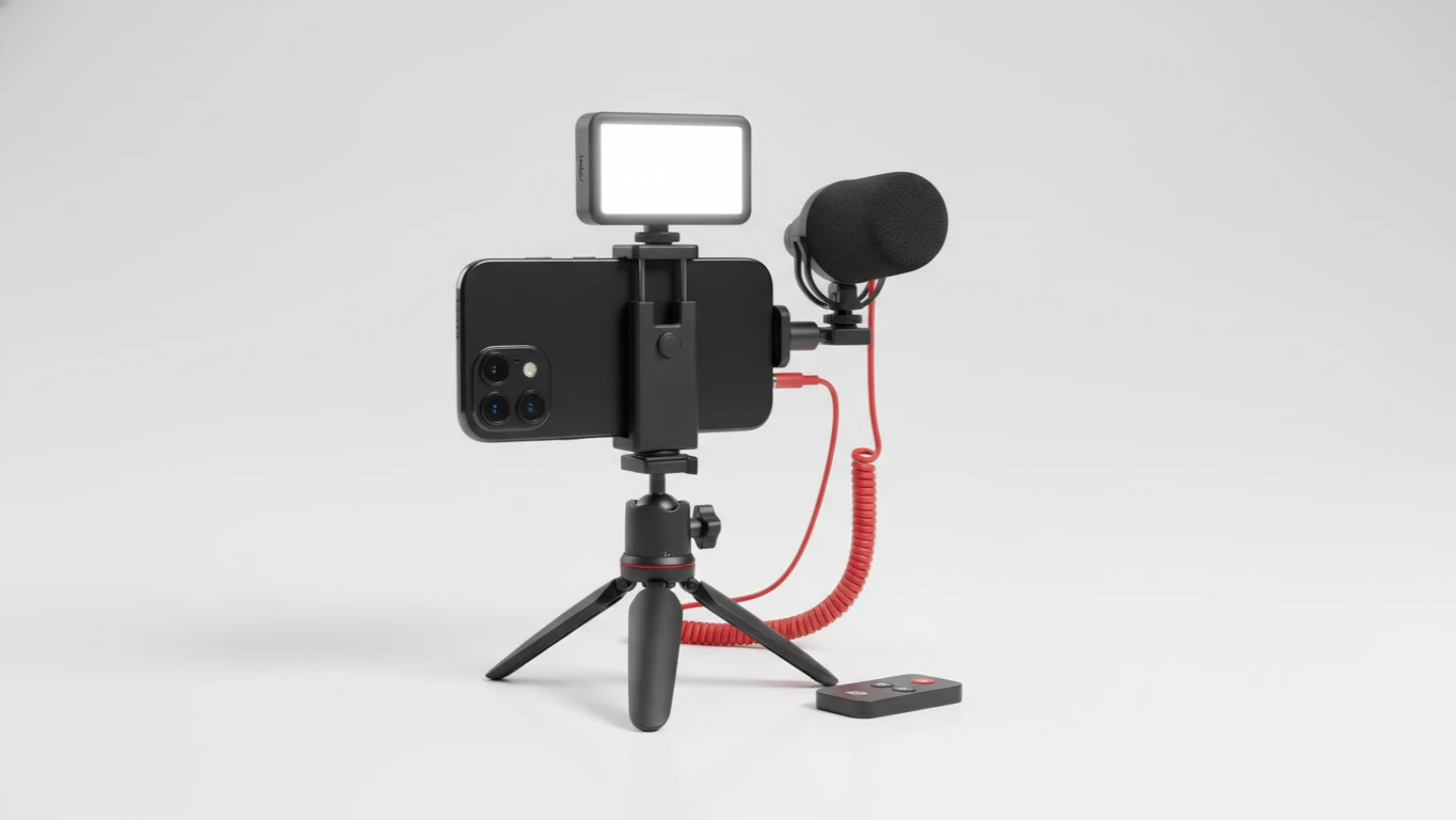 Smartphone Vlog Content Creation Kit