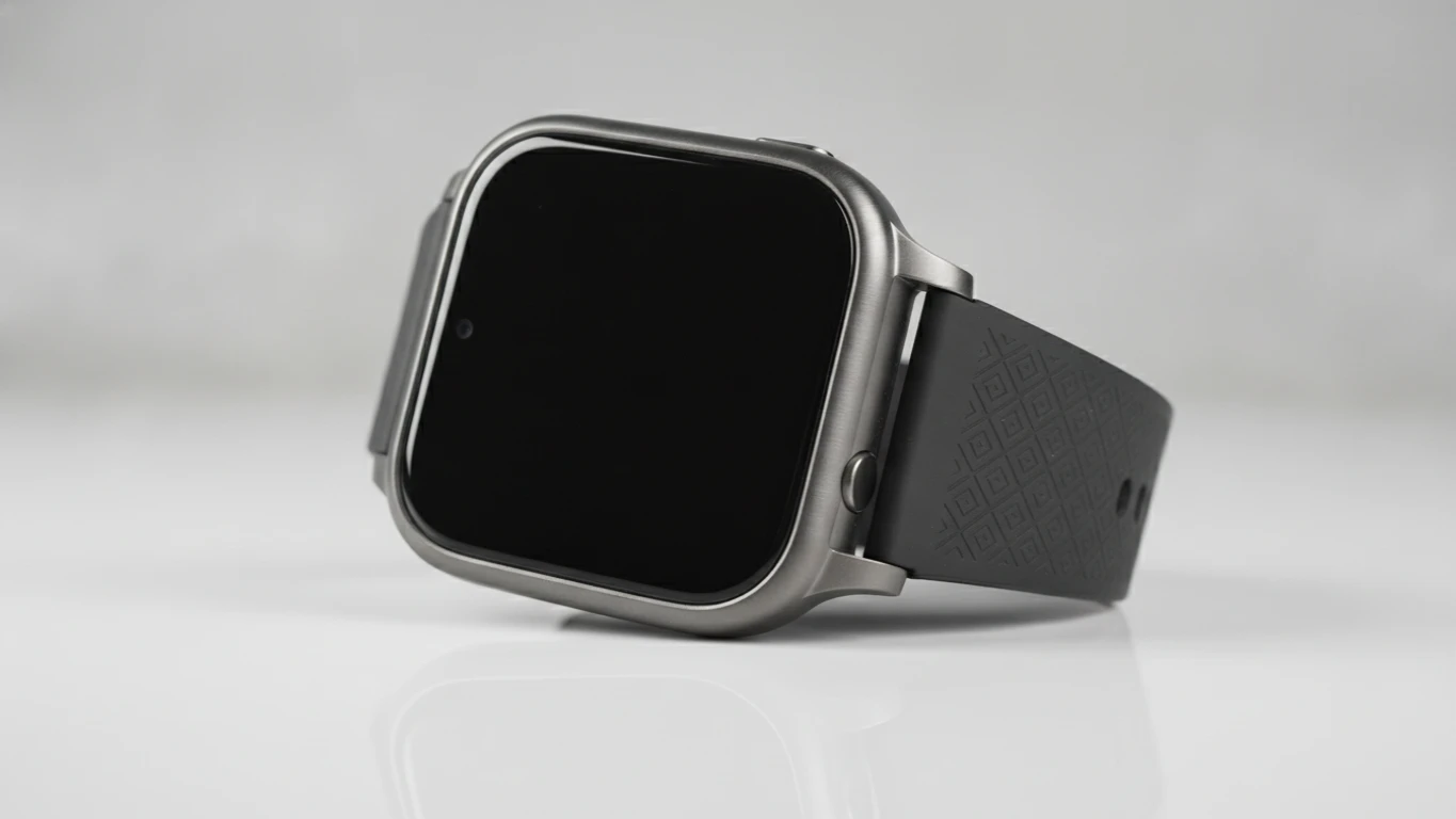 Smartwatch with Aluminum Chassis