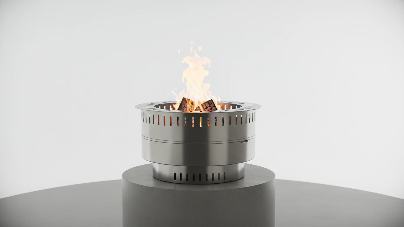 Smokeless Outdoor Wood Fire Pit