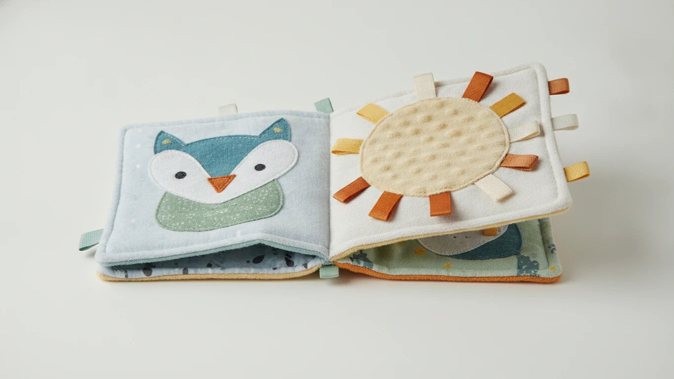 Soft Fabric Crinkle Book