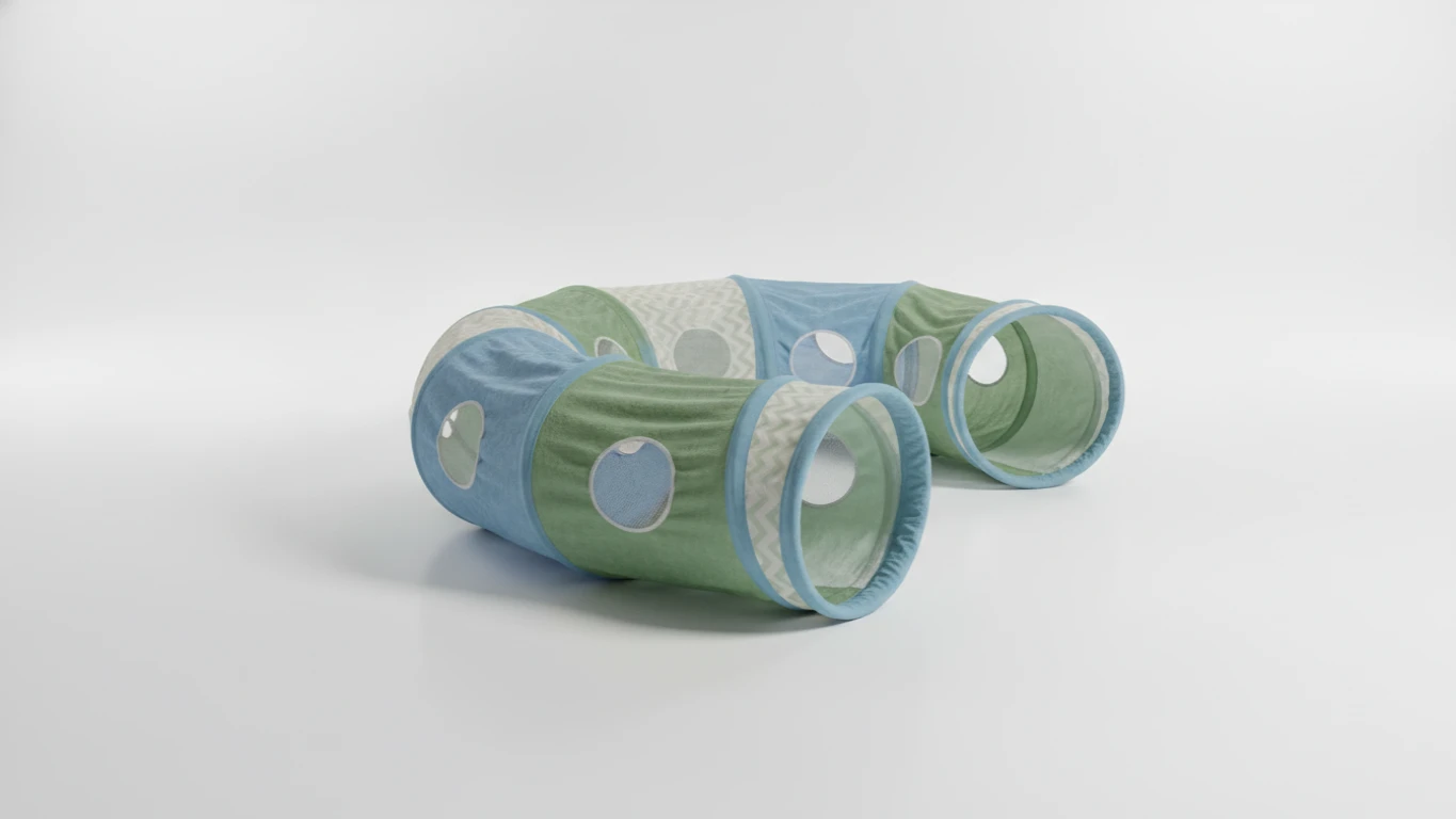 Soft Fabric Play Tunnel