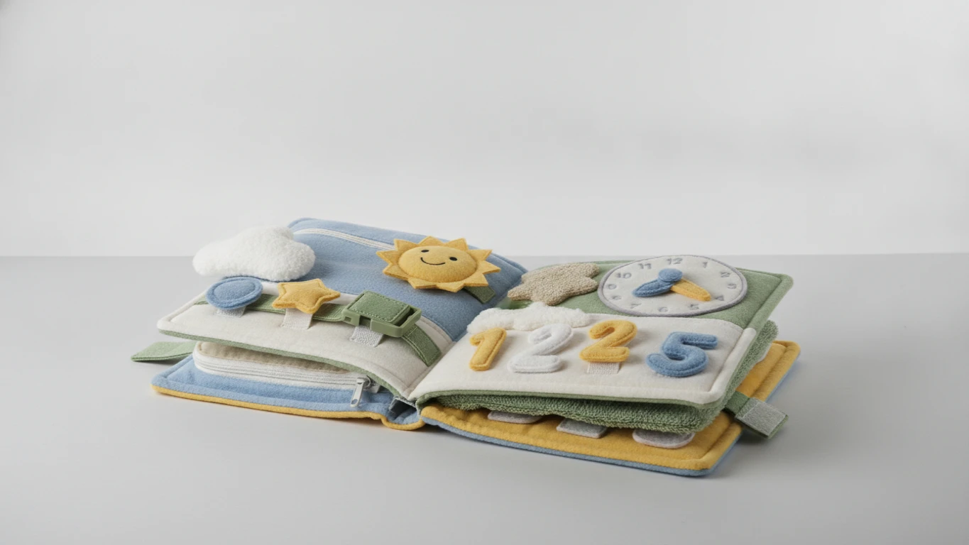 Soft-Fabric Quiet Busy Book