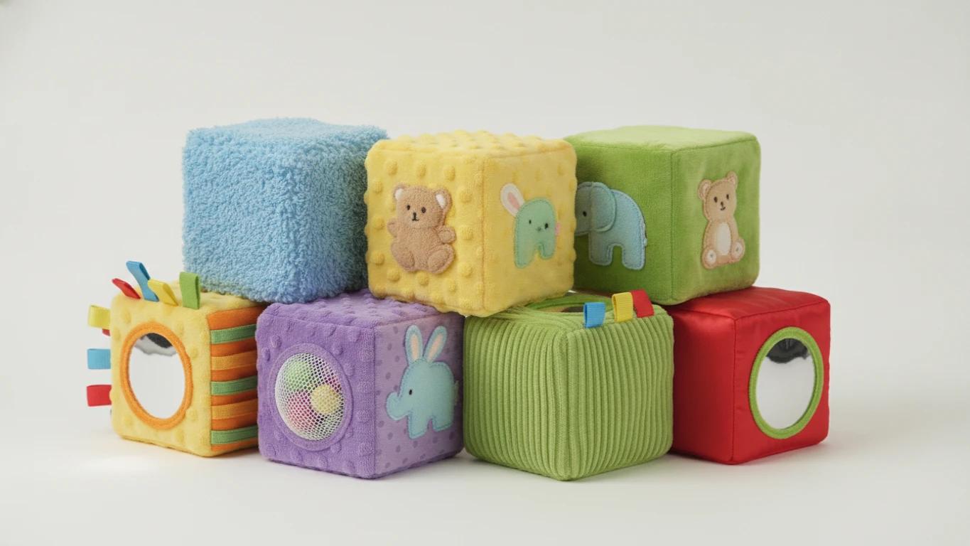 Soft Fabric Sensory Blocks