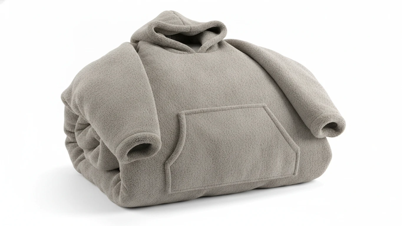 Soft Fleece Oversized Wearable Blanket
