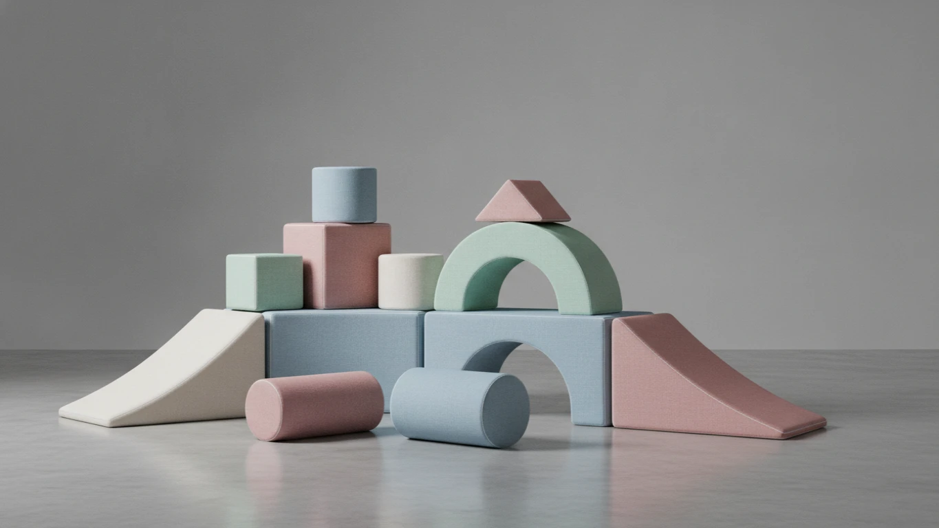 Soft Foam Climbing Block Set