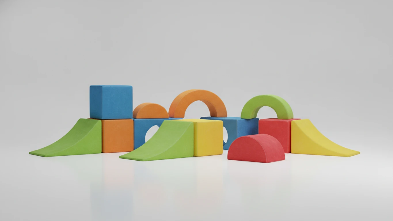Soft Foam Obstacle Course Blocks