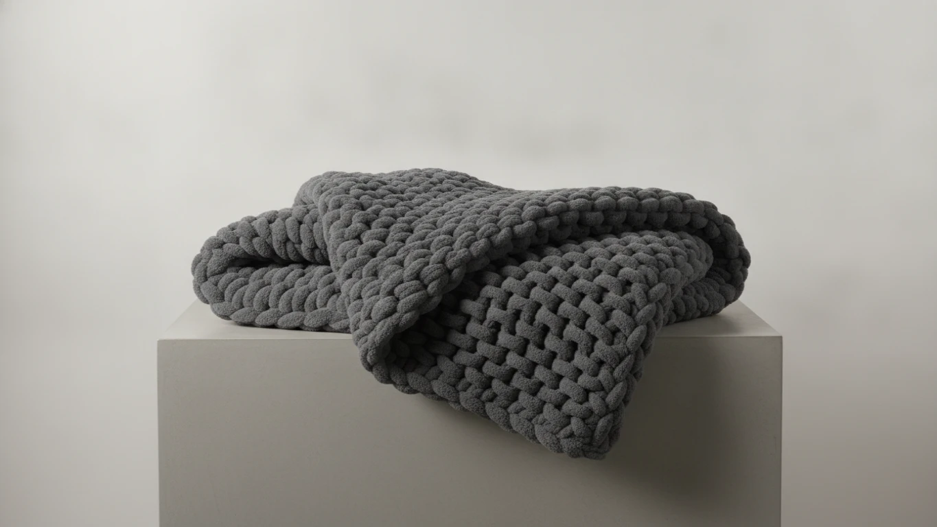 Soft Knitted Weighted Blanket