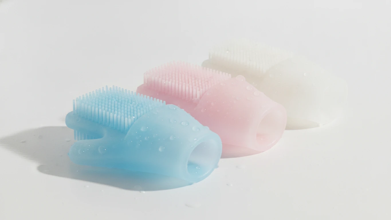 Soft Silicone Finger Toothbrush Set