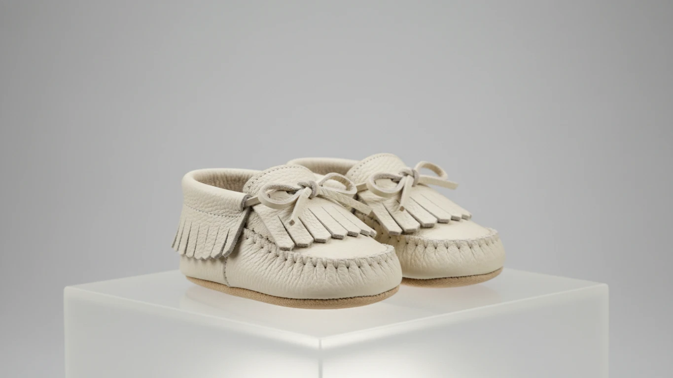 Soft Sole Leather Infant Moccasins