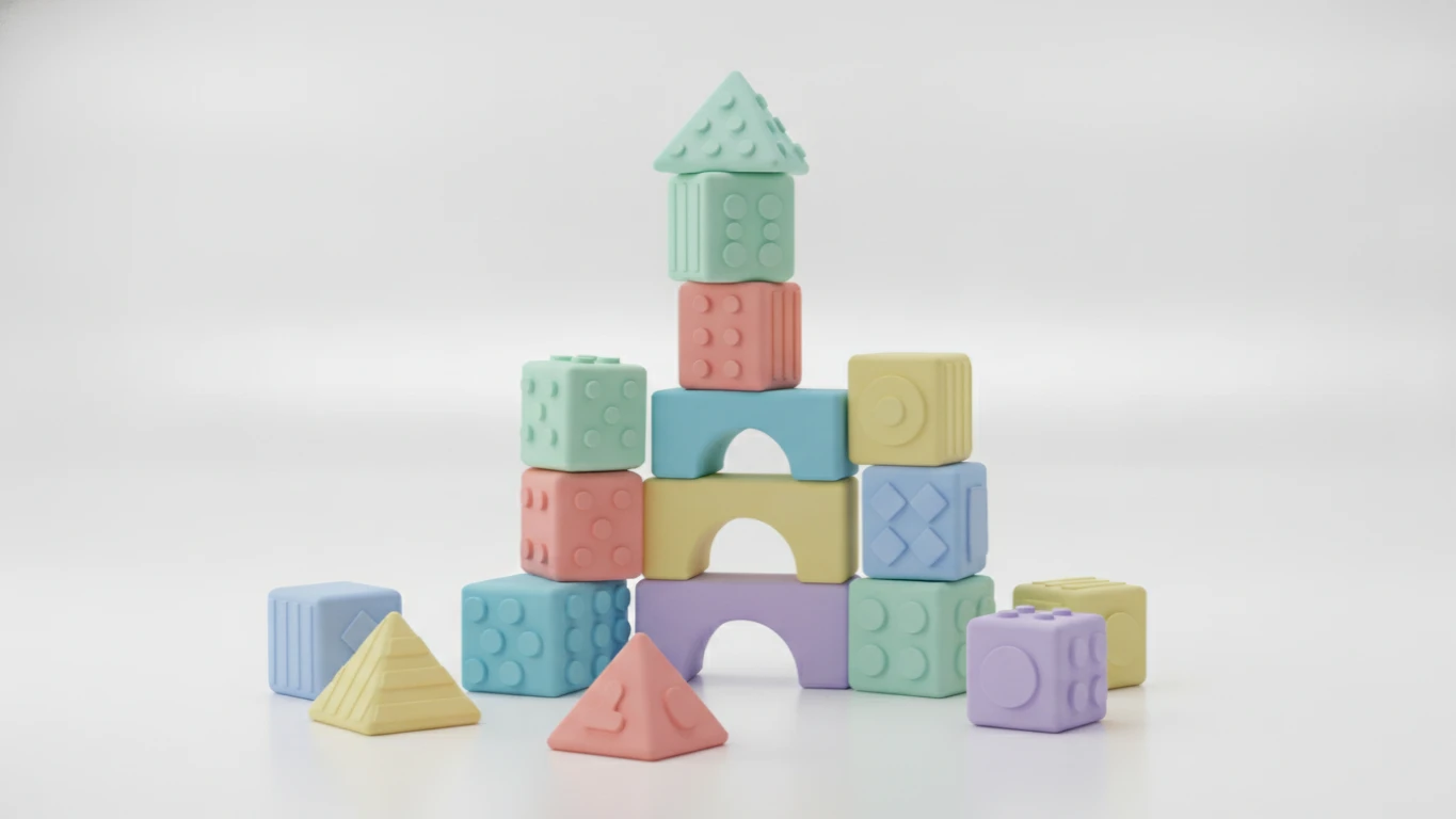 Soft Squeeze Building Blocks