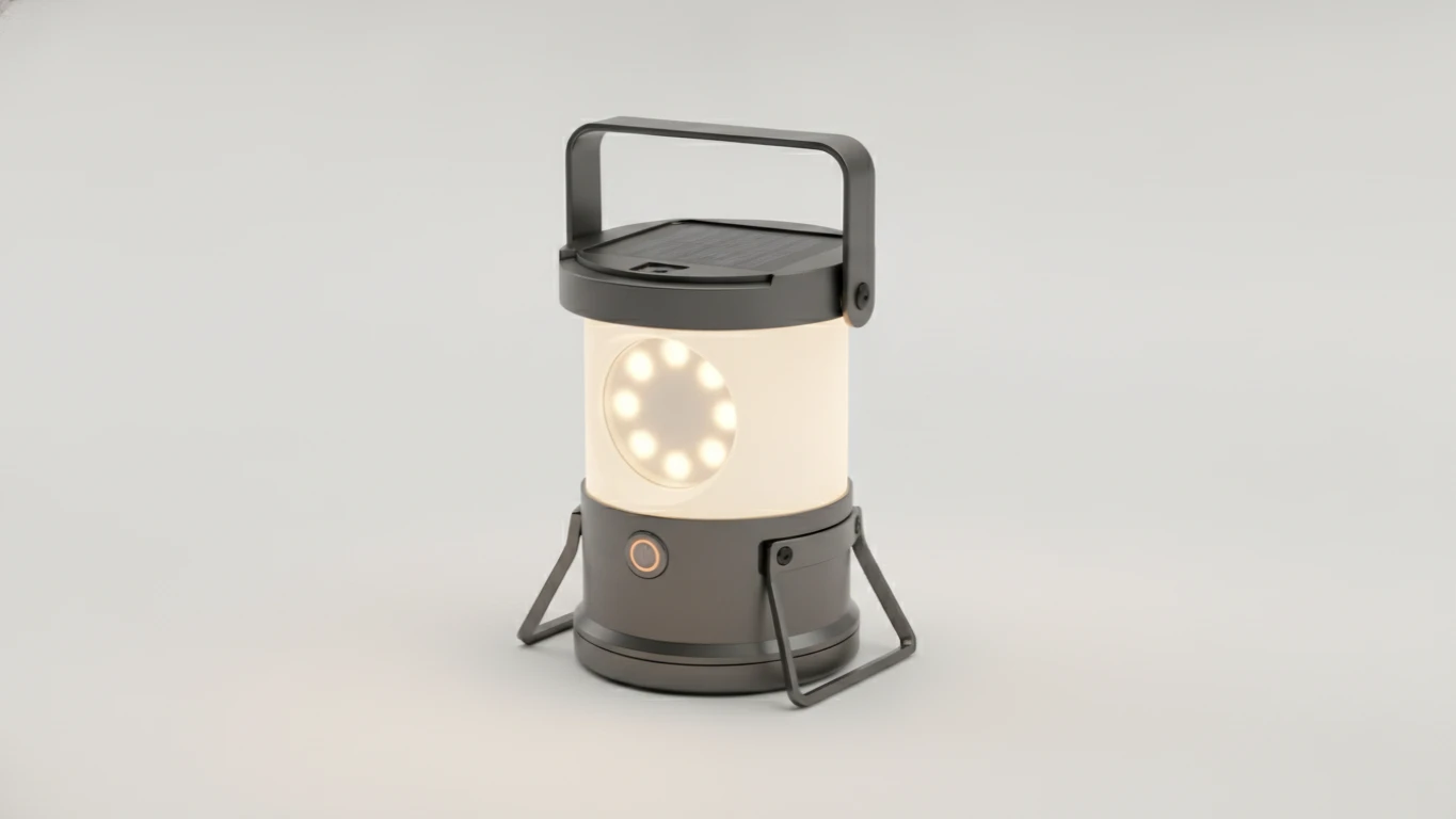 Solar-Powered Outdoor Camping Lantern