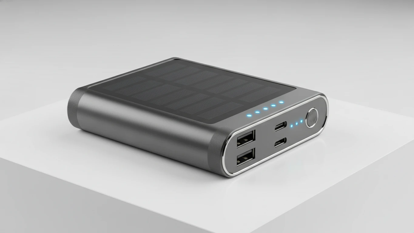 Solar-Powered Portable Charger