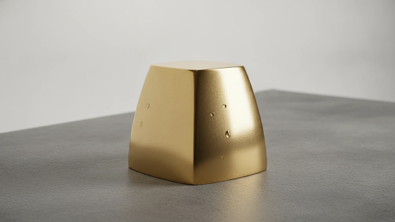 Solid Brass Desktop Paperweight