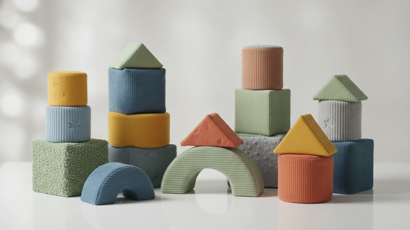 Stackable Soft Fabric Building Blocks