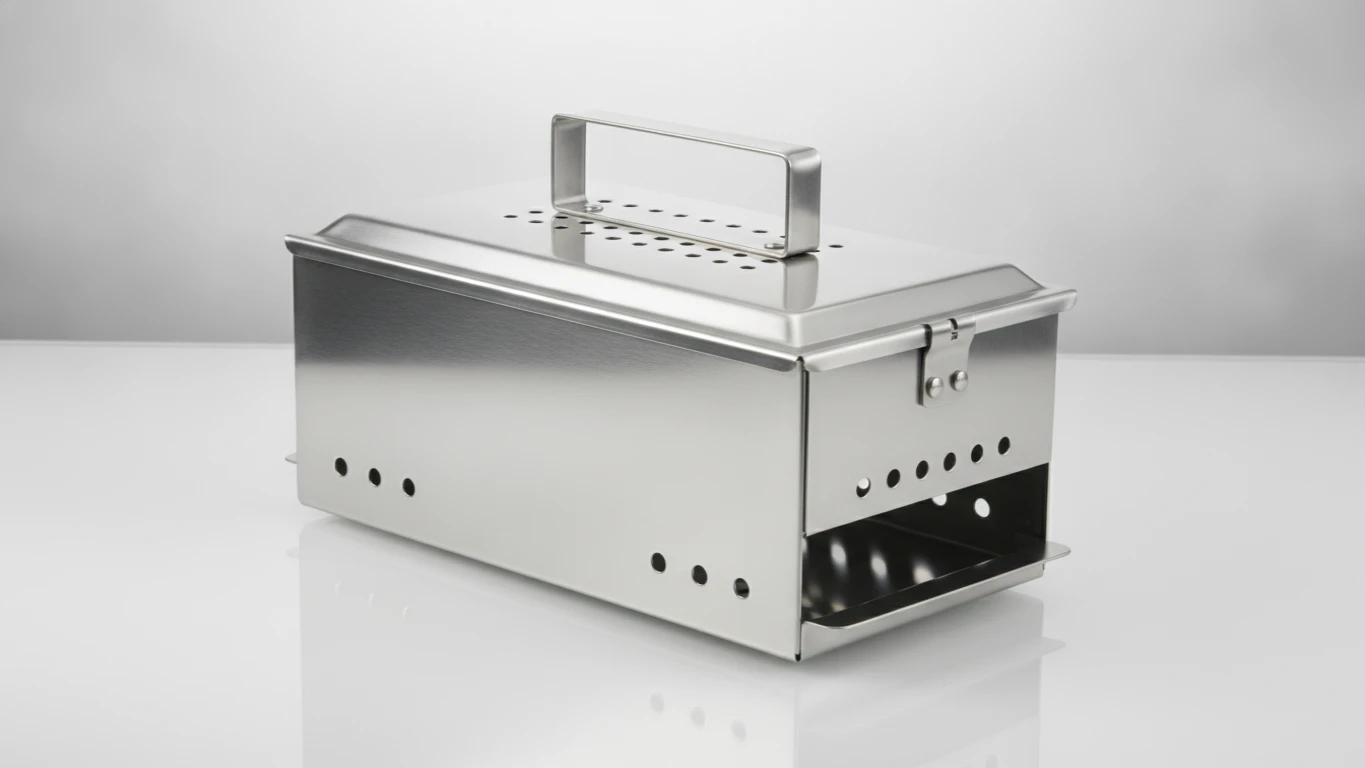 Stainless Steel Fish Smoker Box