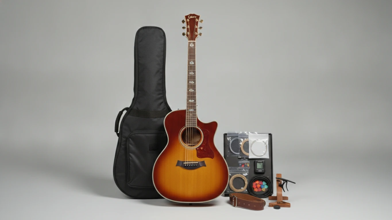 Steel-String Acoustic Guitar Bundle