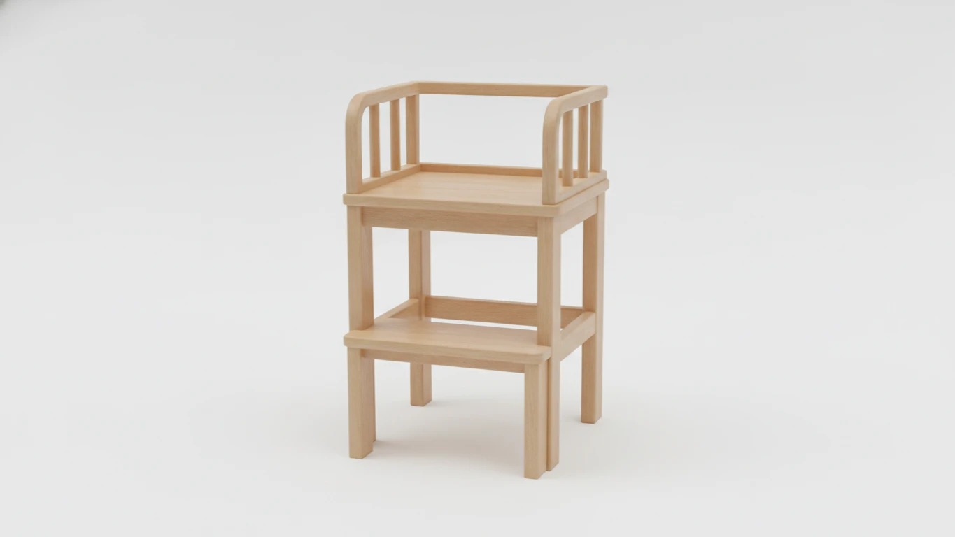 Step-Up Kitchen Learning Stool