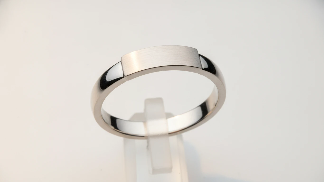 Sterling Silver Engravable Promise Ring