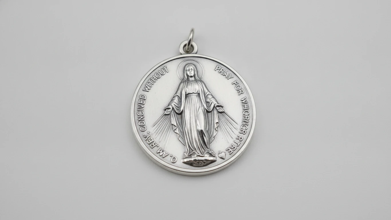 Sterling Silver Miraculous Medal