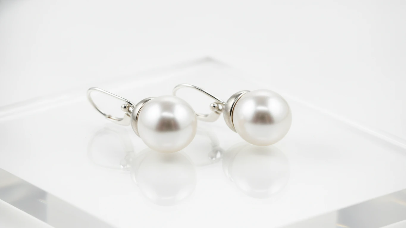 Sterling Silver Pearl Drop Earrings