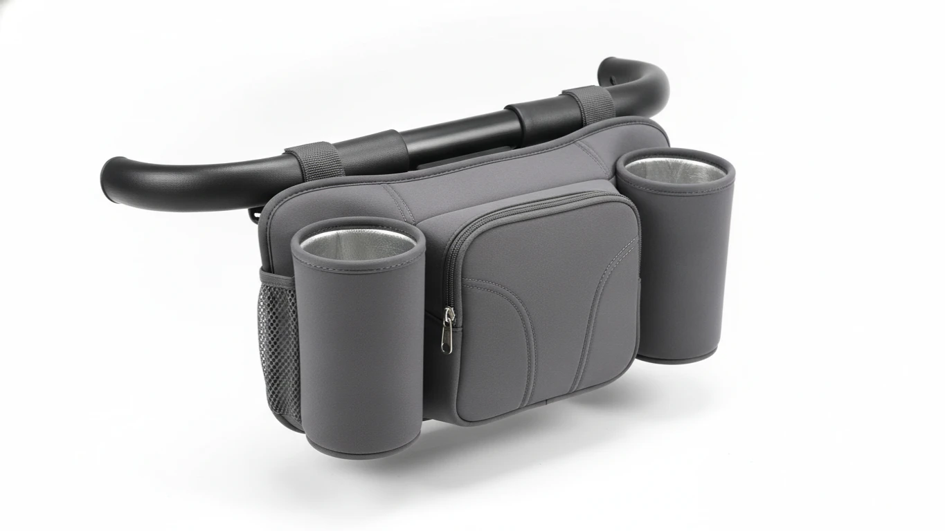 Stroller Organizer with Insulated Cup Holders