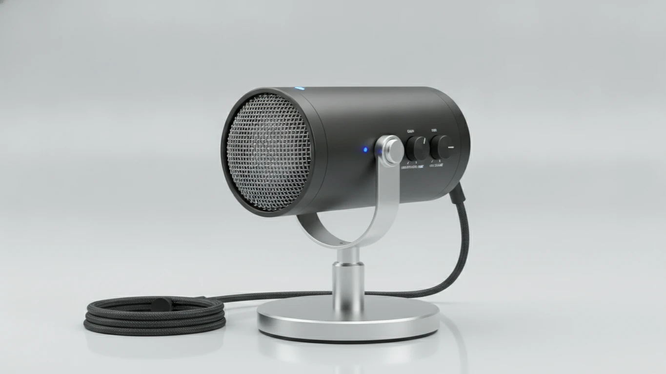 Studio-Quality USB Streaming Microphone