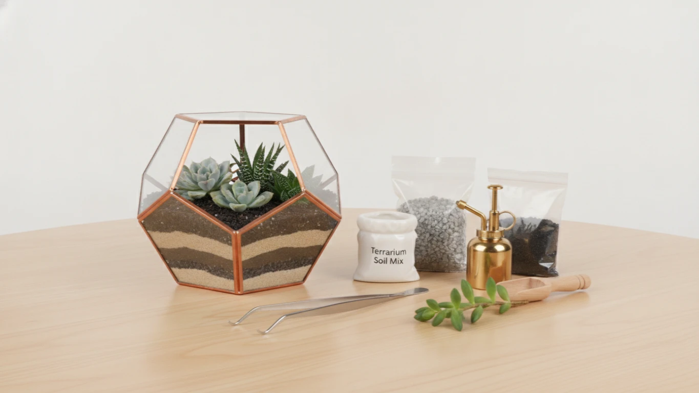 Succulent Terrarium Kit