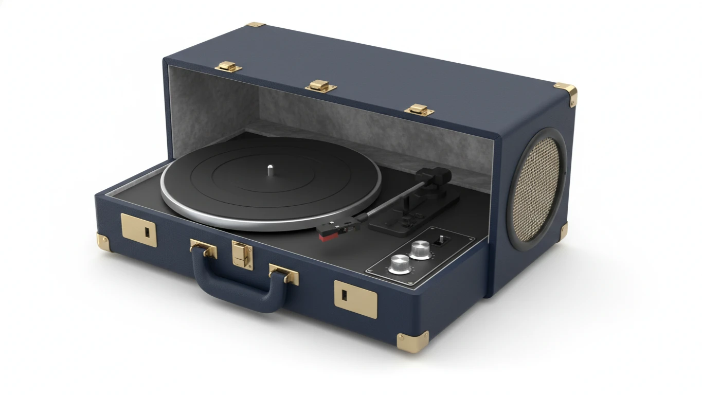 Suitcase Record Player