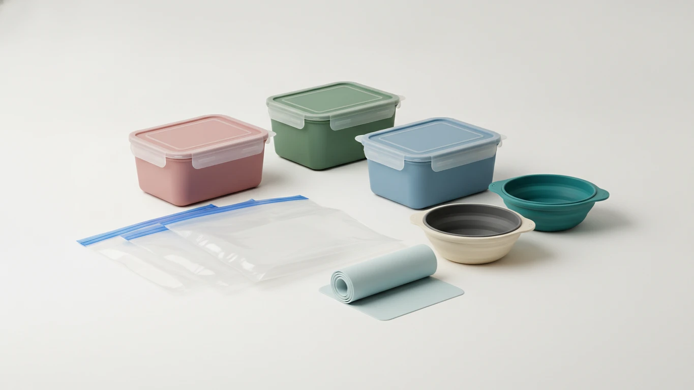 Sustainable Silicone Food Storage Kit