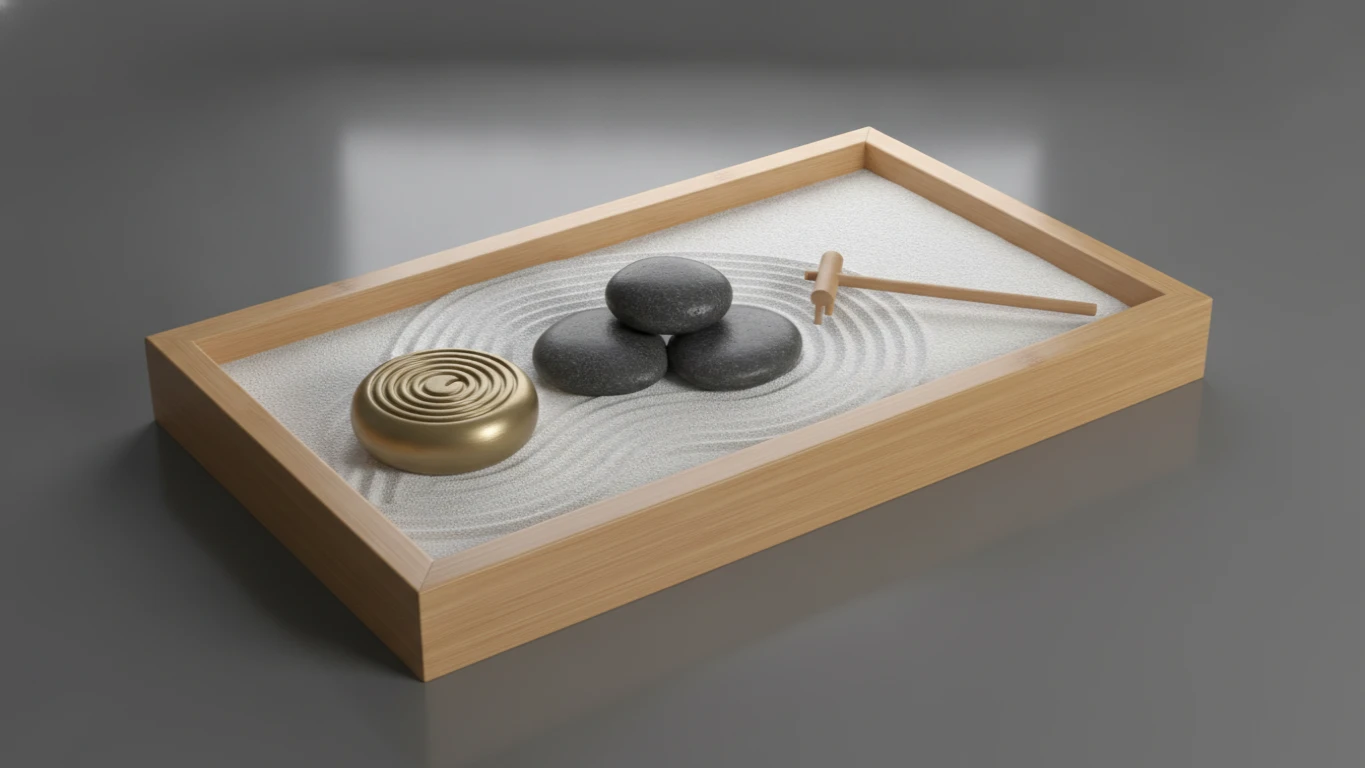 Tabletop Sand Art Zen Garden