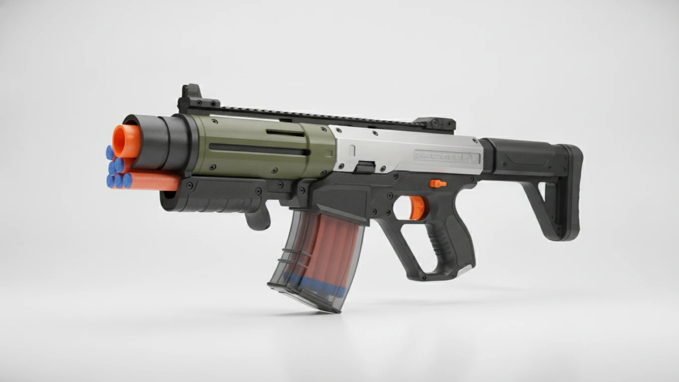 Tactical Foam Dart Kinetic Blaster