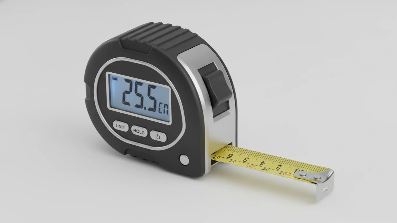Tape Measure with Digital Readout