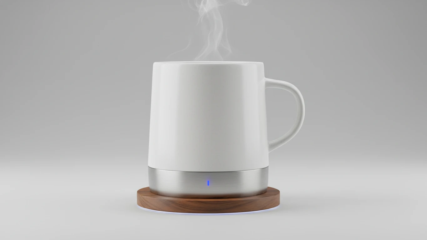 Temperature-Controlled Smart Ceramic Mug