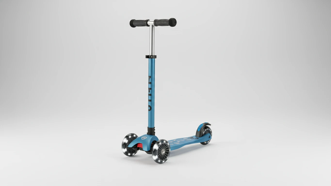 Three-Wheeled Adjustable Kick Scooter