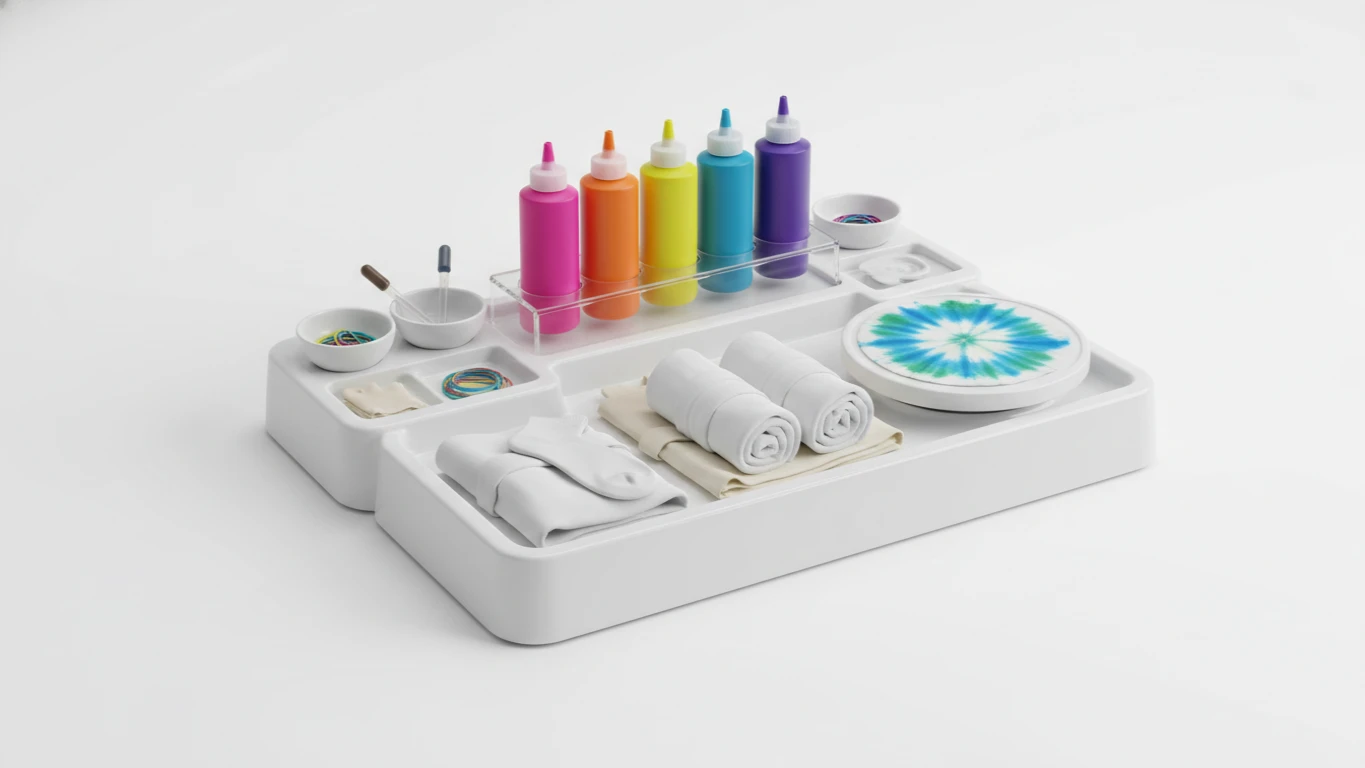 Tie-Dye Creative Design Station