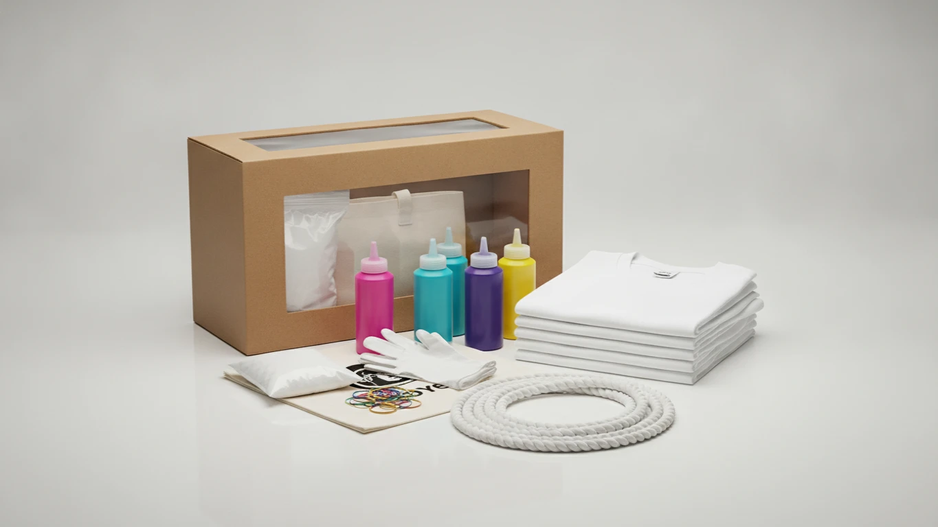 Tie-Dye Textile Creation Kit